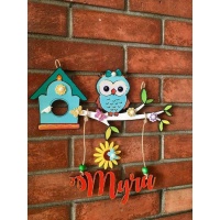 door name plates for cute kids room hand made hitchki dot in 0005