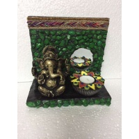 lord ganesha hand made festive tea lights for diwali hitchki dot in 0011