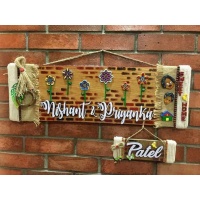 wooden crafts artwork house office door wall flat bungalow plaques hand made hitchki dot in personalized gifts 0020