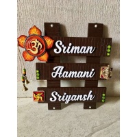 wooden name plates house office door wall flat bungalow plaques hand made hitchki dot in personalized gifts 0016