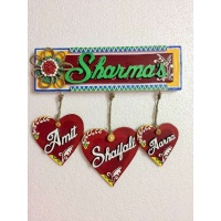 wooden name plates house office door wall flat bungalow plaques hand made hitchki dot in personalized gifts 0025