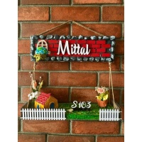 wooden name plates house office door wall flat bungalow plaques hand made