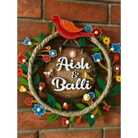 Handmade Wooden Customised Name Plates