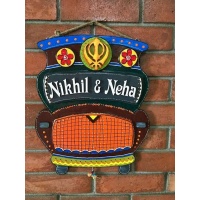 wooden name plates house office door wall flat bungalow plaques hand made hitchki dot in personalized gifts 0082
