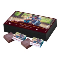 Chocolate Gift for Anniversary with photographs