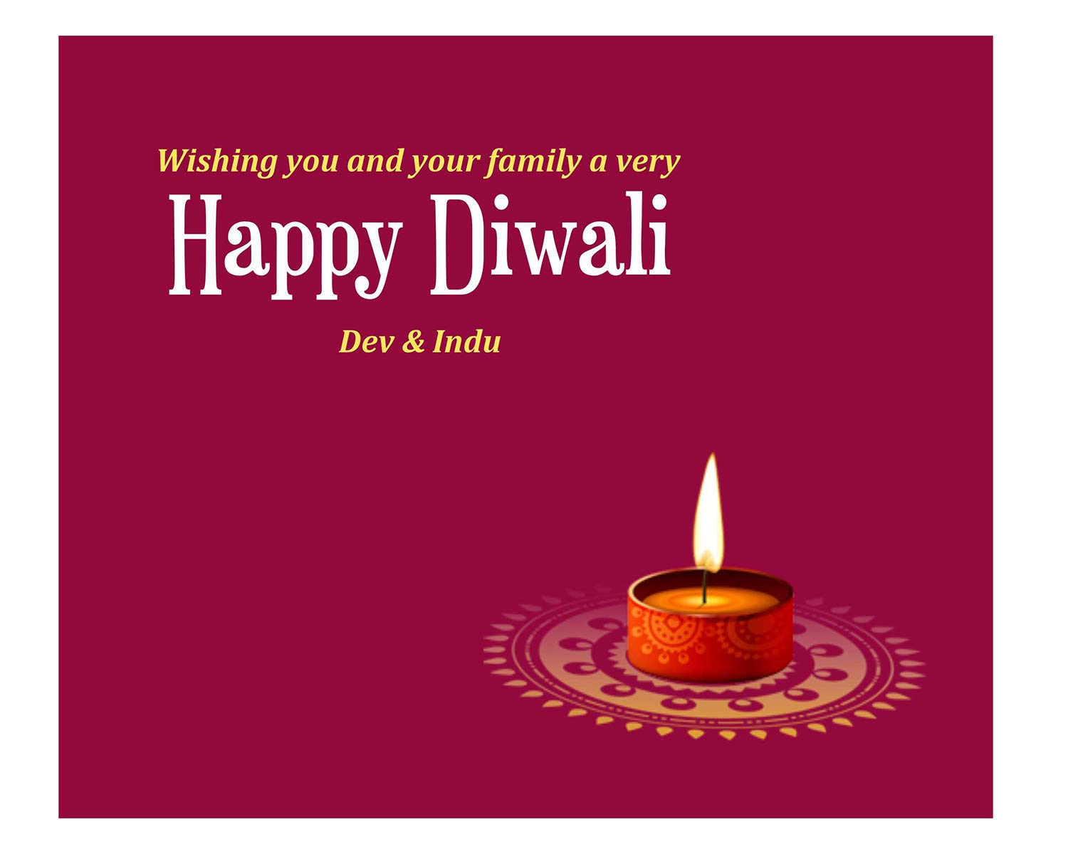 Diwali chocolate gift
