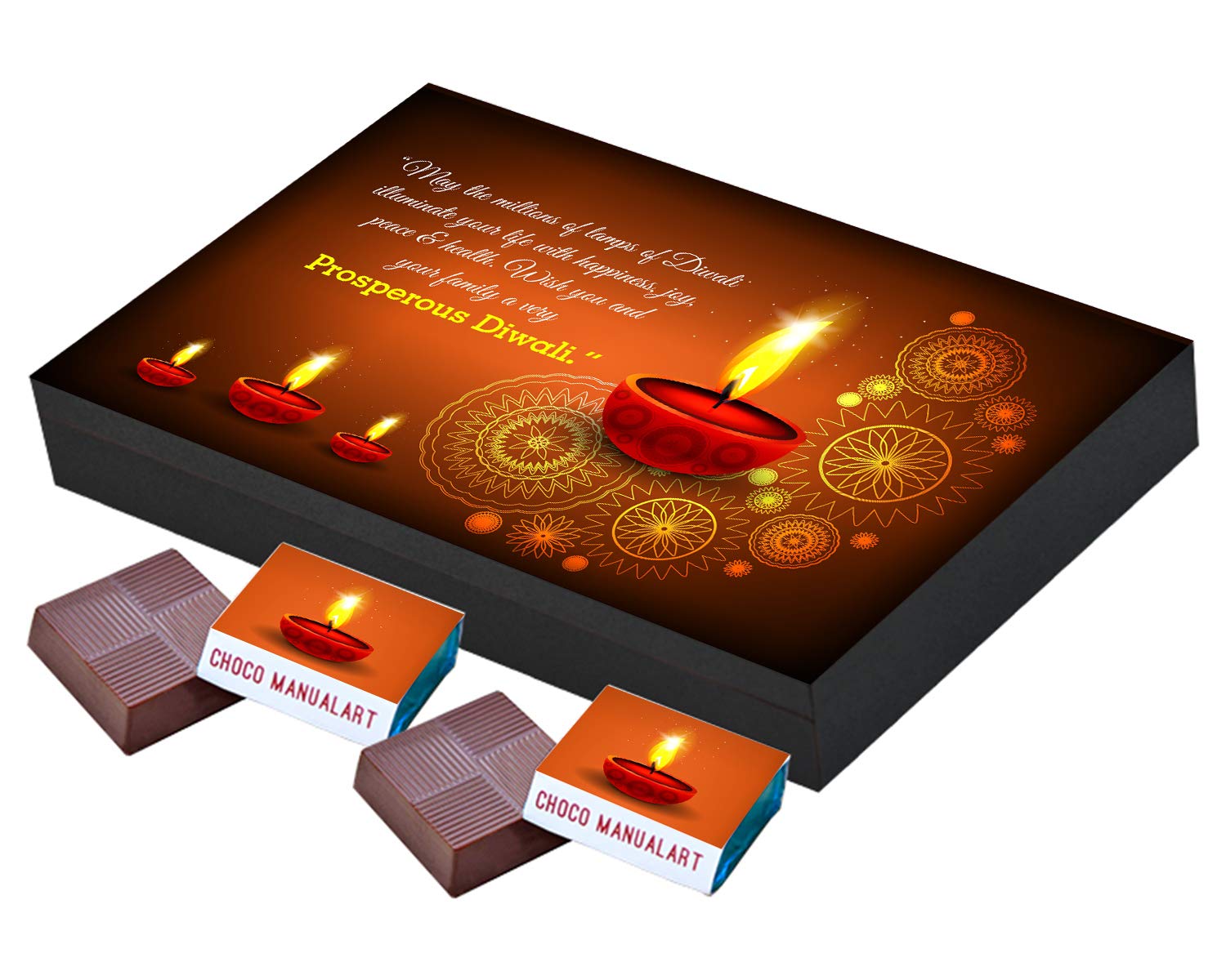 Personalized Diwali Chocolate Gift Boxes HITCHKI