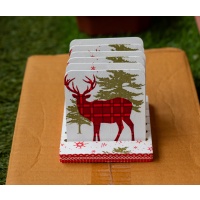 Christmas themed Coaster set