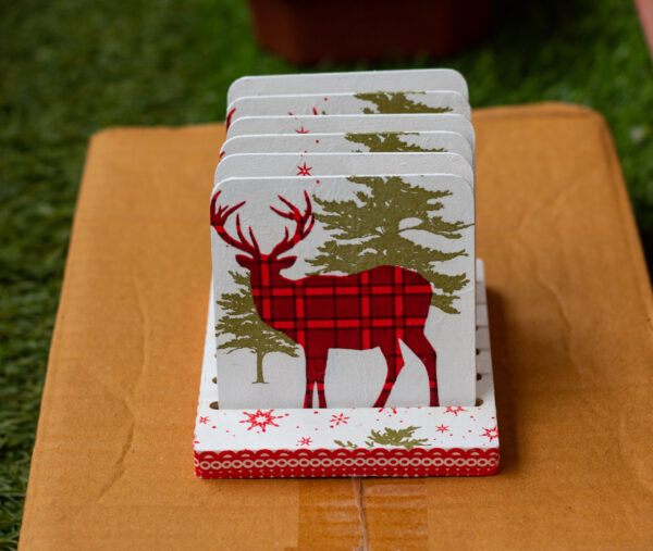 Christmas themed Coaster set