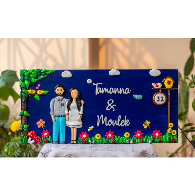 Top Wooden Nameplate Designs for Home Online | | HITCHKI Gifts Top Wooden Nameplate Designs for Home Online Hitchki best wooden nameplate for home