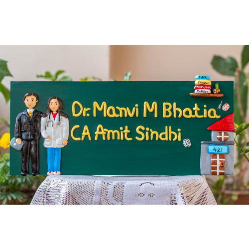 Personalised Wooden Nameplate Name Plate for Home | | HITCHKI Gifts Personalised Wooden Nameplate Name Plate for Home Hitchki Wooden nameplate for home
