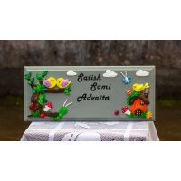 Nature themed Nameplate