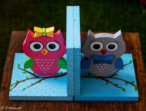 Owl Themed Book end.