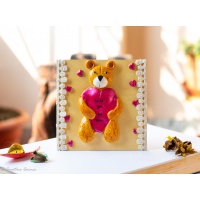 Teddy Bear themed fridge magnet