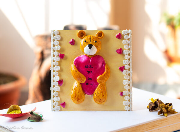 Teddy Bear themed fridge magnet
