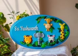 Buy Customized Wooden Nameplate Online In India | | HITCHKI Gifts Buy Customized Wooden Nameplate Online In India Engraved nameplate designer kids name plate for children room maker near me