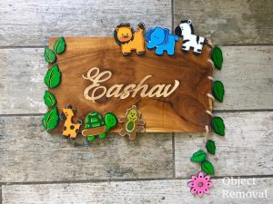 Wooden Name Plates Maker for FlatsHouse Near Me | | HITCHKI Gifts Wooden Name Plates Maker for FlatsHouse Near Me Hitchki