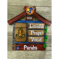house name plate bangalore mumbai delhi 001