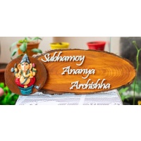 image result for ganesha name plate for house warming