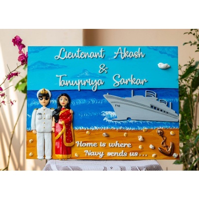 Customized Name Plates With Photos | | HITCHKI Gifts Customized Name Plates With Photos Hitchki indian navy nameplate