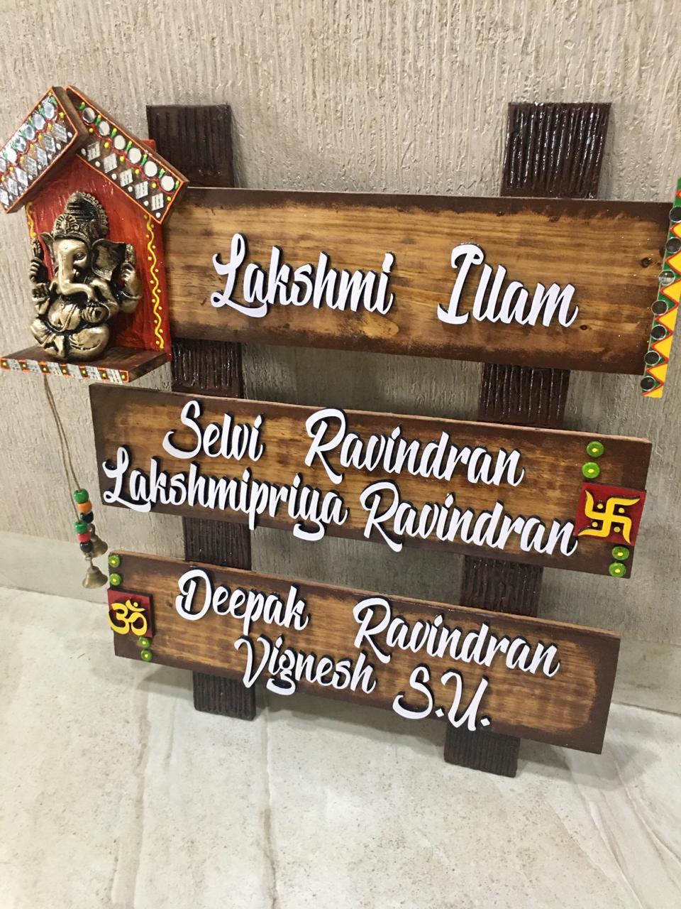 name plate for house near me 008