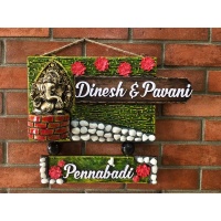 name plate for office house or apartment