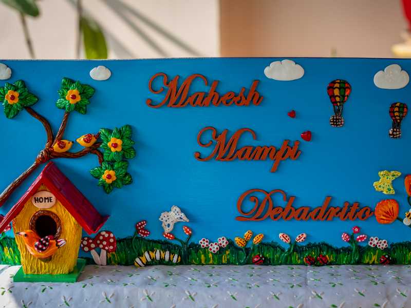 natural wood kids nameplate for house room 001 1